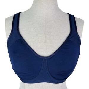 Title Nine Cuz She Says So Sports Bra sz 36D * Underwire High Impact by Anita